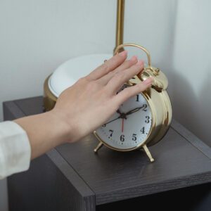 duvet day alarm going off