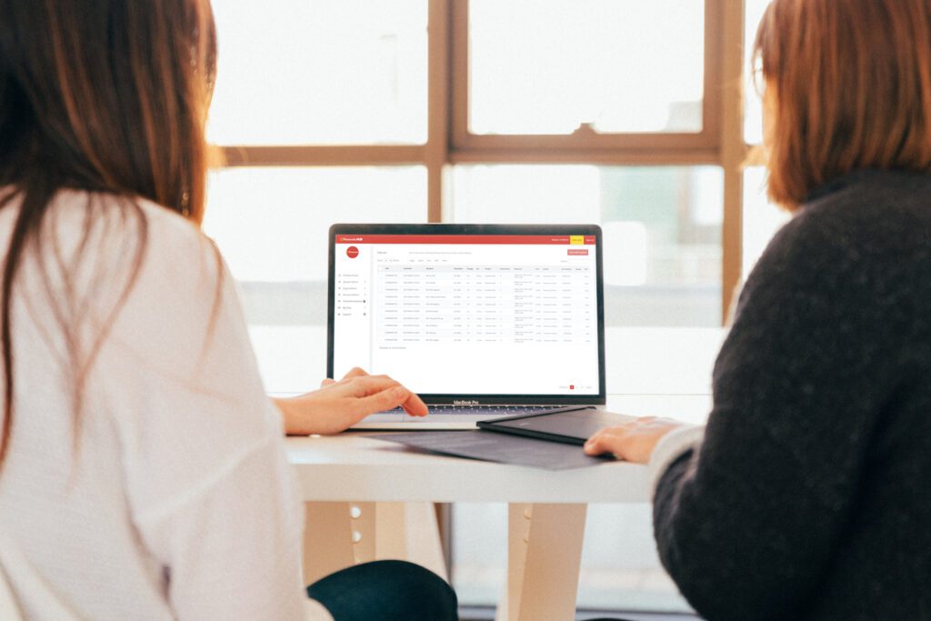 people using paperless postworks software